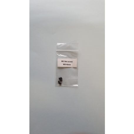 Machine screw M3 x 4 mm - grub screw - 5x