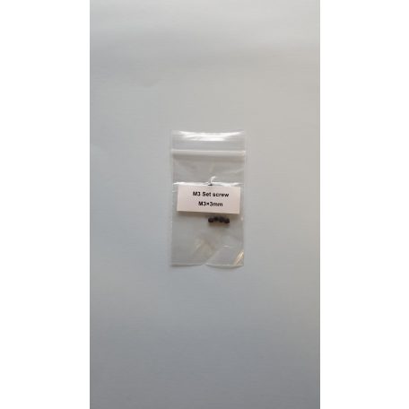 Machine screw M3 x 3 mm - grub screw - 5x