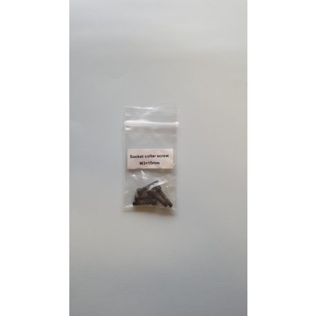 Machine screw M3 x 15 mm - allen screw - 5x