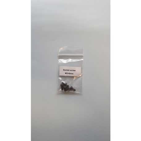 Machine screw M3 x 6 mm - allen screw - 5x