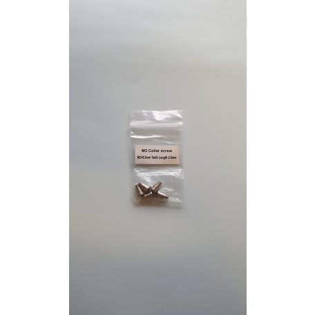 Machine screw M3 x 9.3 mm - allen screw - 5x