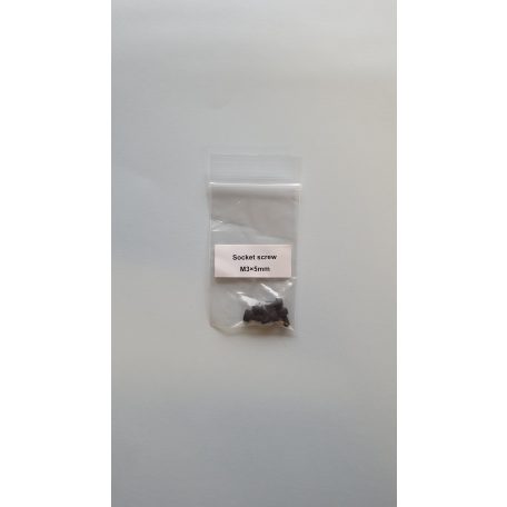 Machine screw M3 x 5 mm - allen screw - 5x