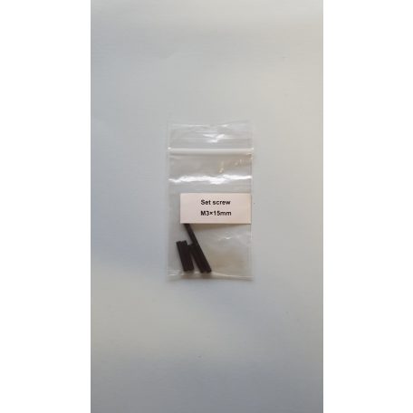 Machine screw M3 x 15 mm - grub screw - 5x