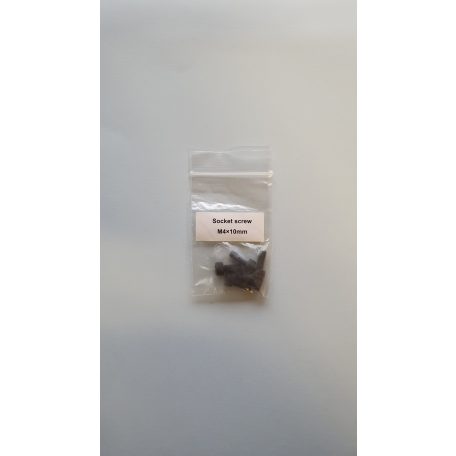 Műszercsavar M4 x 10 mm - imbusz csavar - 5x