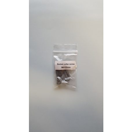 Műszercsavar M4 x 25 mm - imbusz csavar - 5x