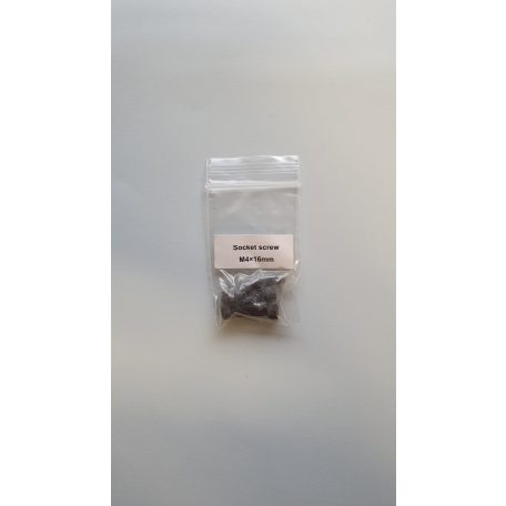 Műszercsavar M4 x 16 mm - imbusz csavar - 5x