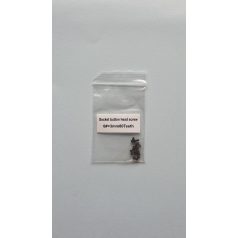 Műszercsavar 3 mm - domborúfejű imbusz csavar - 10x