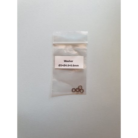 Washer 3x4.8x0.6mm - 5x