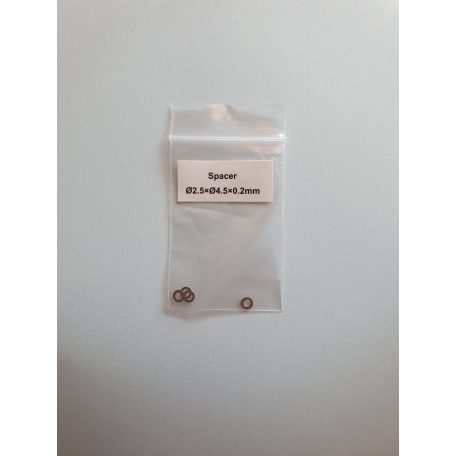 Washer 2.5x4.5x0.2mm - 4x