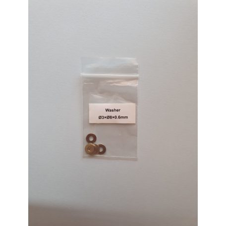 Washer 3x8x0.6mm - 5x