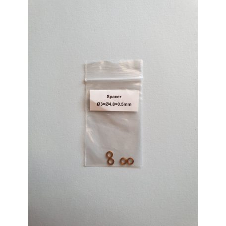 Washer 3x4.8x0.5mm - 4x