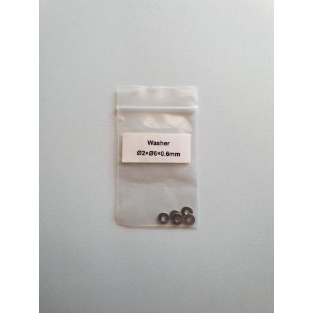 Washer 2x6x0.6mm - 5x