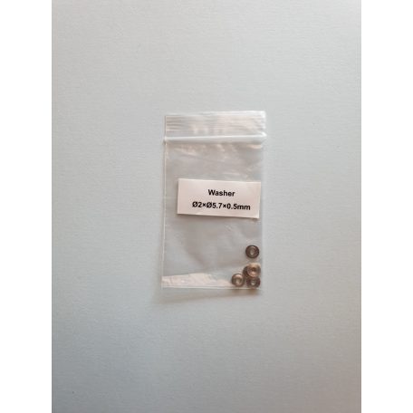 Washer 2x5.7x0.5mm - 5x