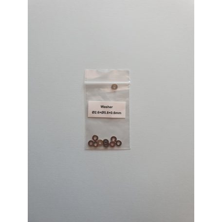 Washer 2.6x5.8x0.6mm - 10x
