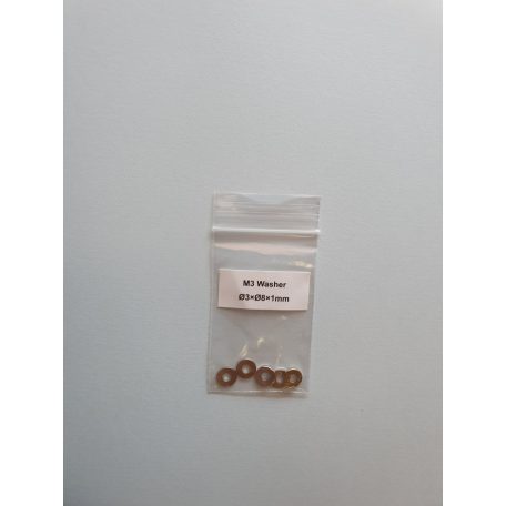 Washer 3x8x1mm - 5x