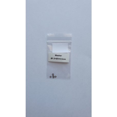 Washer 1,5 x 3 x 0,5 mm - 5x
