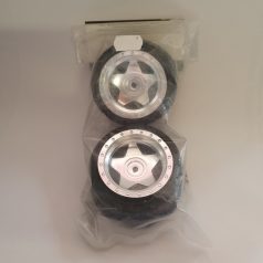 HWR - Hátsó kerekek - krómozott GLF, GLU -Vaterra - 2x