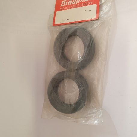 HWR - Első kerék abroncs hornyolt Graupner 5008.72 - 2x